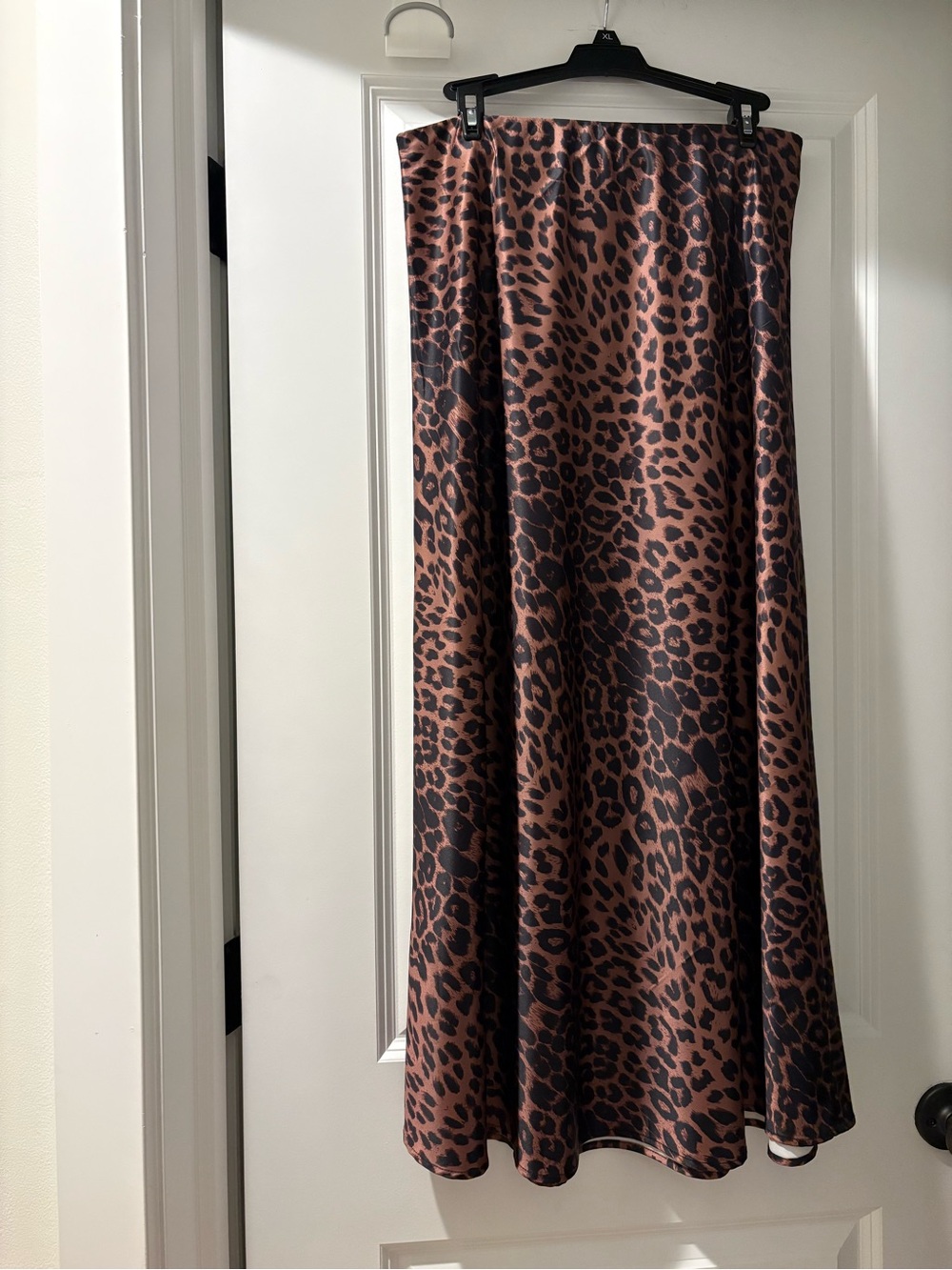Leopard Print Midi Skirt - Picture 2 of 2
